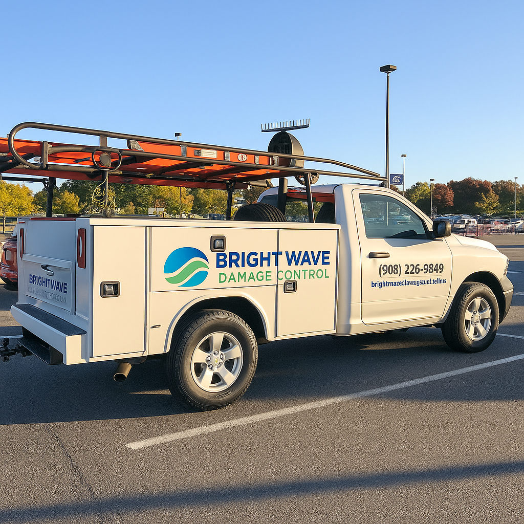 Bright Wave Damage Control service truck